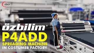 OZBILIM P4ADD SPREADING MACHINE IN ACTION IN INDONESIA