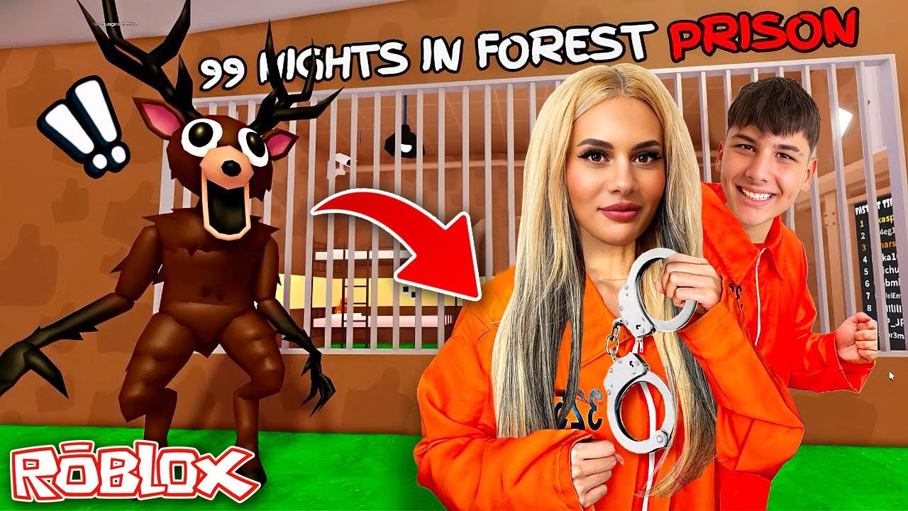 ΑΠΟΔΡΑΣΗ 99 NIGHTS IN THE FOREST PRISON RUN ΣΤΟ ROBLOX !