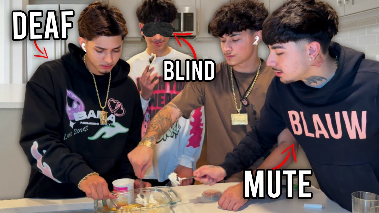 BAKING BLIND DEAF MUTE FT. CHINO, ARAD, ALAN