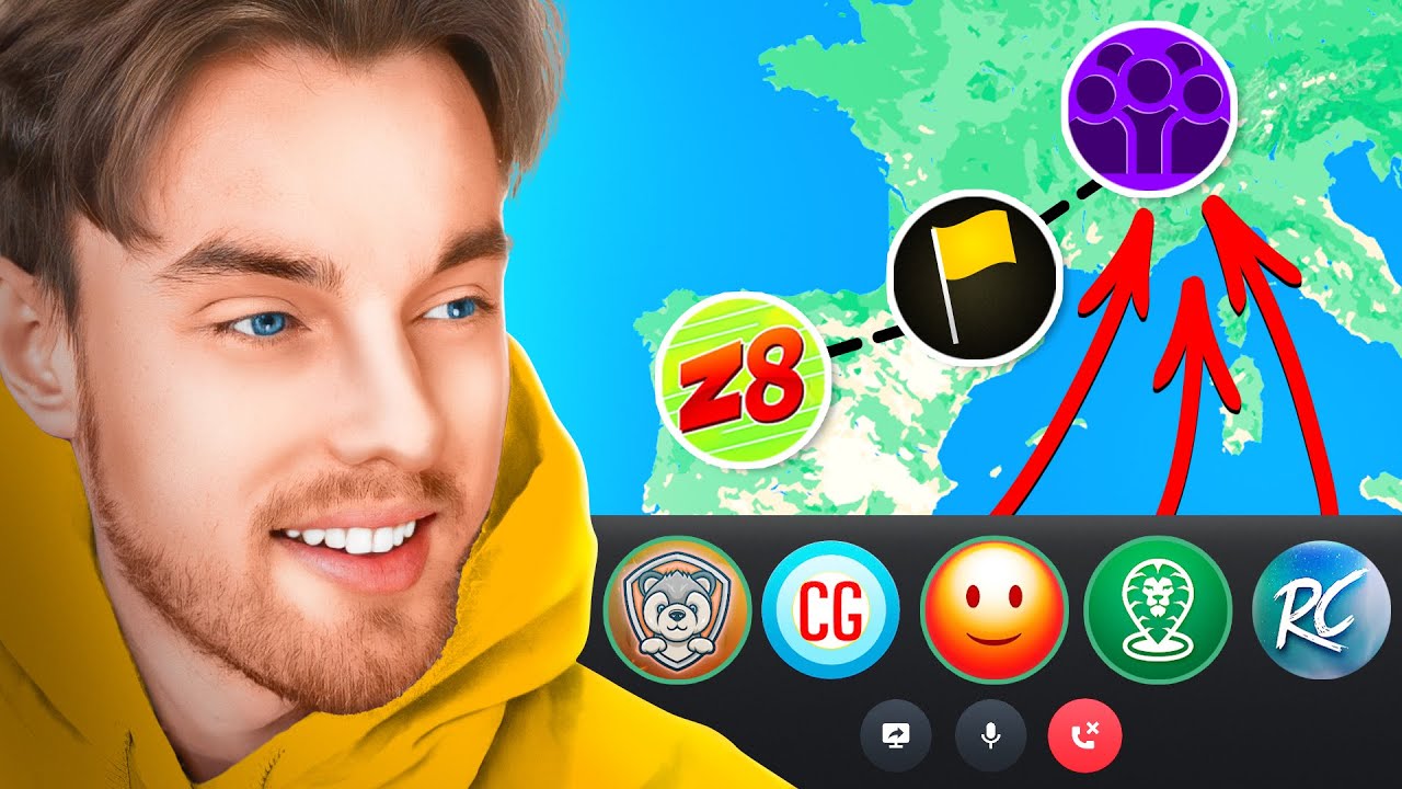 I Played Geoguessr vs 5 Pros in Voice Chat