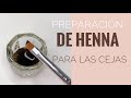 Curso GRATIS de HENNA Parte 1 - Cómo Preparar la Henna Correctamente para Colorear las Cejas