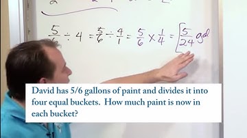 Lesson 15 - Word Problems Dividing Fractions (5th Grade Math)