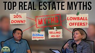 5 Real Estate Myths BUSTED: 20% Down, Zillow & Lowball Lies (Save Thousands!) | Bryan Realty Group