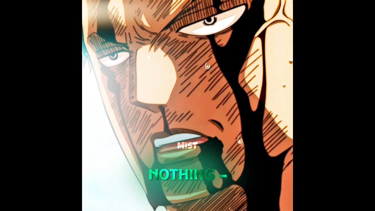 "Nothing Happened" 🗿🍷|Zoro Edit [Sem Tempo] 🔥#onepiece #shortfeed #amvedit