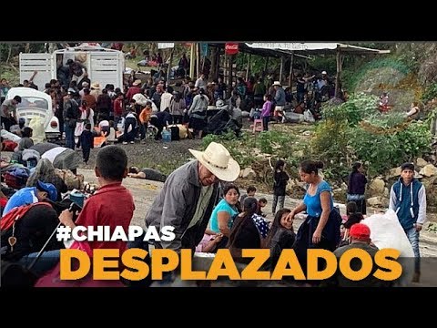 Resultado de imagen para Desplazados indÃ­genas de Chiapas: la otra caravana