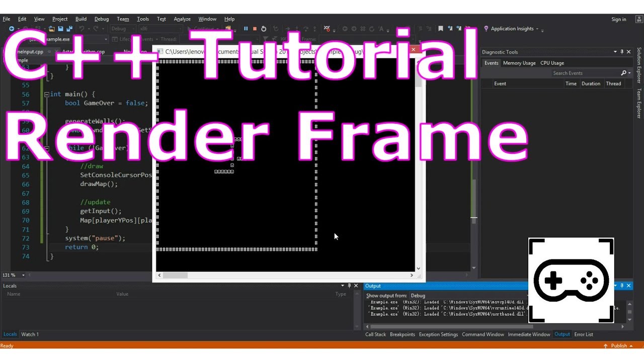 [C++ Game Tutorial] Rendering Frame - YouTube