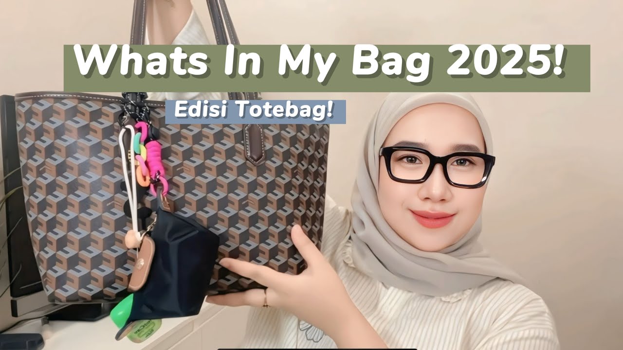 WHATS IN MY BAG 2025 || INDONESIA || FIAULIE|| WHATS IN MY BAG TOTE CHRISTY NG || #whatsinmybag2025