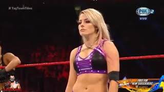 The IIconics vs Alexa y Nikki vs Kabuki Warriors vs Mandy y Sonya RAW EN ESPAÑOL 5 DE AGOSTO 2019 screenshot 4