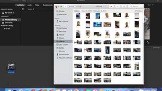 How to| Import from iPhotos to iMovie 10.1.4