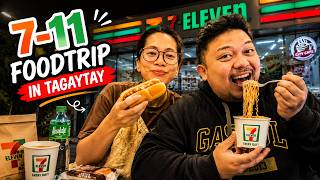 Tagaytay 7-Eleven Breakfast Food Trip! Sulit Ba 🌭☕ #7Eleven #tagaytay #foodtrip