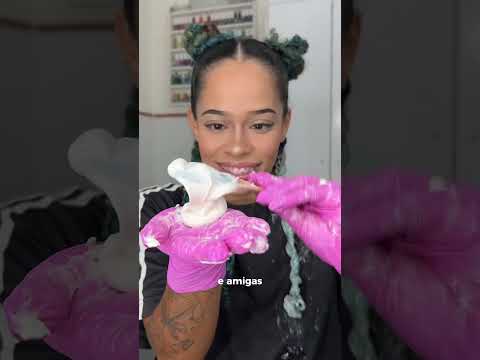 pintando meu cabelo