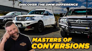 DMW: A CUT ABOVE THE REST! Dual Cab Ute Conversions | Y62 Patrol | LandCruiser 300 & 200 Series