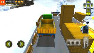 Ice Road Truck Parking Sim | Advanced Level 9 - Level 12 | Gameplay Walkthrough screenshot 4
