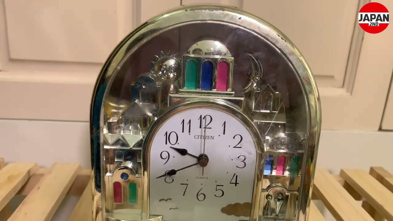 CITIZEN シチズン シルエットロマンス 置き時計 QUARTZ 4SG697 1636G