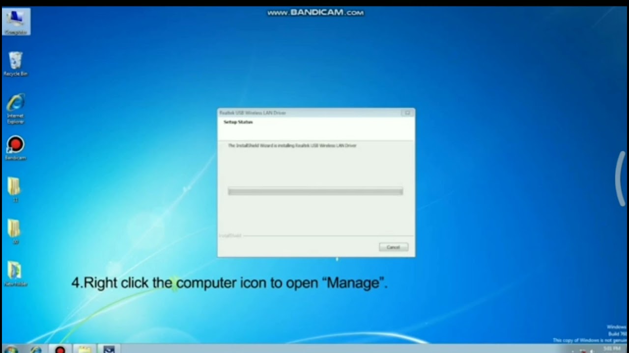 1300Mbps USB 3.0 Wireless WiFi Adapter for PC, USB Wi-Fi Dongle