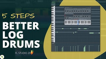 Log Drum tutorial - Amapiano fl studio 20
