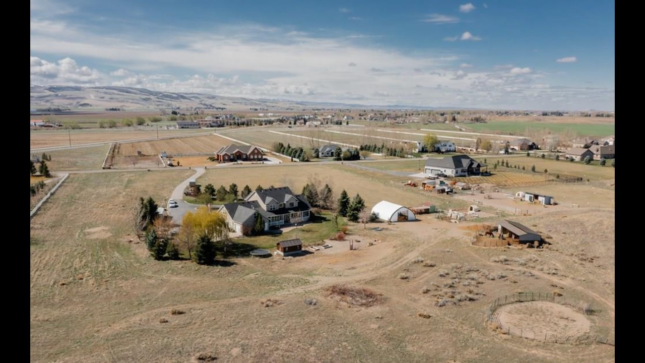 Idaho Falls Horse Property – 8 Acres & 6,000+ Sq Ft | 1241 E Lazy Lane