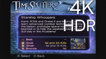 TimeSplitters 2 | Arcade Honorary League | Elimination Series | Starship Whoopers | Gold 🏆 | PS5