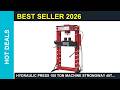 Hydraulic press 100 ton machine Strongway 40Ton Pneumatic Shop Press with Gauge Guide