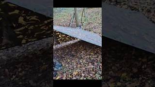 Dutch Army Poncho #bushcraft #survival