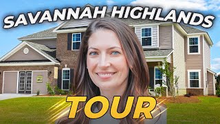 Affordable LUXURY in Savannah Highlands – Konter Homes TOUR | Savannah Georgia Real Estate
