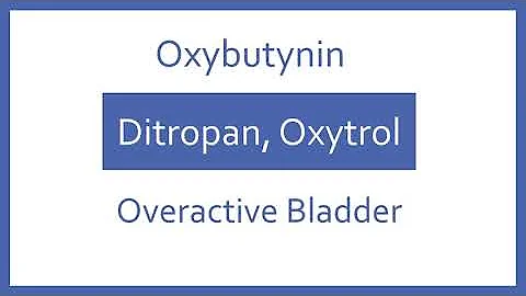Oxybutynin Pronunciation - Generic Name, Brand Name, Indication (Top 200 Drugs) PTCB PTCE NAPLEX