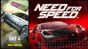 Need For Speed: No Limits 2023 | Bugatti Chiron 25 anniversary | Day Four Most Wanted