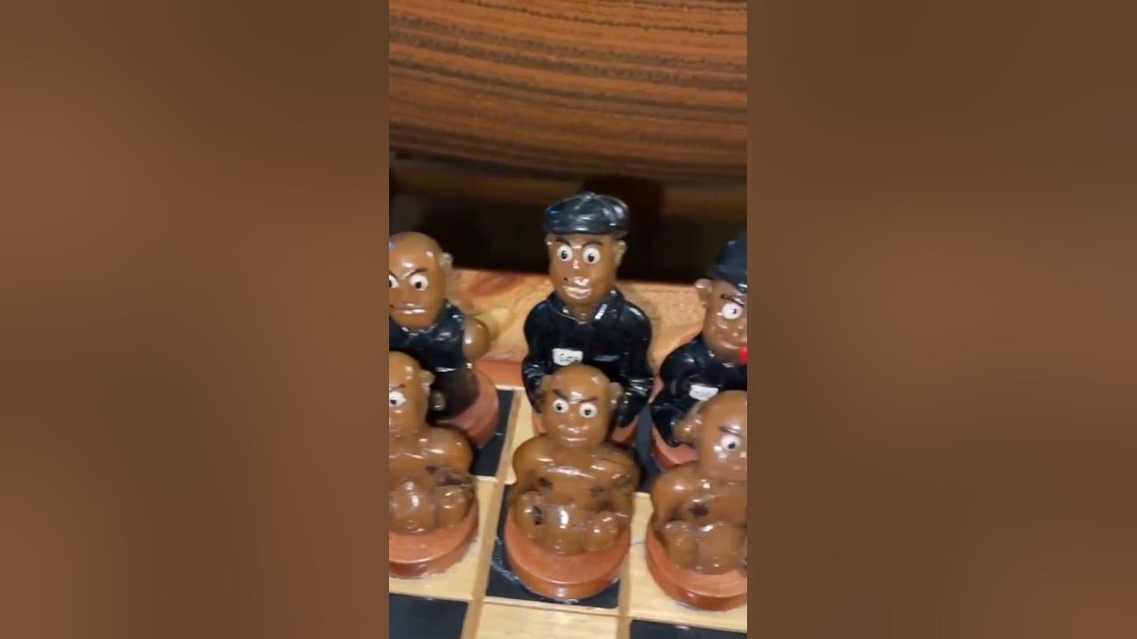 Шахматы из мякиша