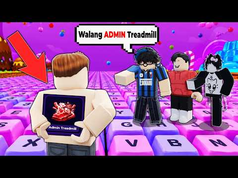 The OWNER Secretly Gave me ADMIN TREADMILL in +1 Speed Keyboard Escape Roblox... (Tagalog)