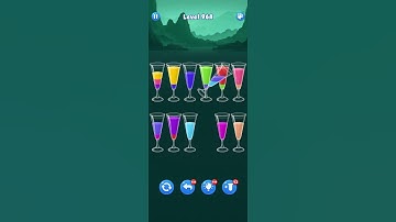 Cherry on the top 🍒😉|| crazy water sorting #entertainment #gaming #watersortpuzzle