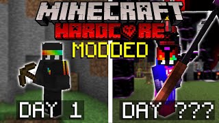 I Spent 100 Days in Modded Minecraft...