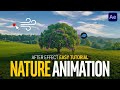 After Effects Nature Tree Cloud Easy Animation Quick Tip