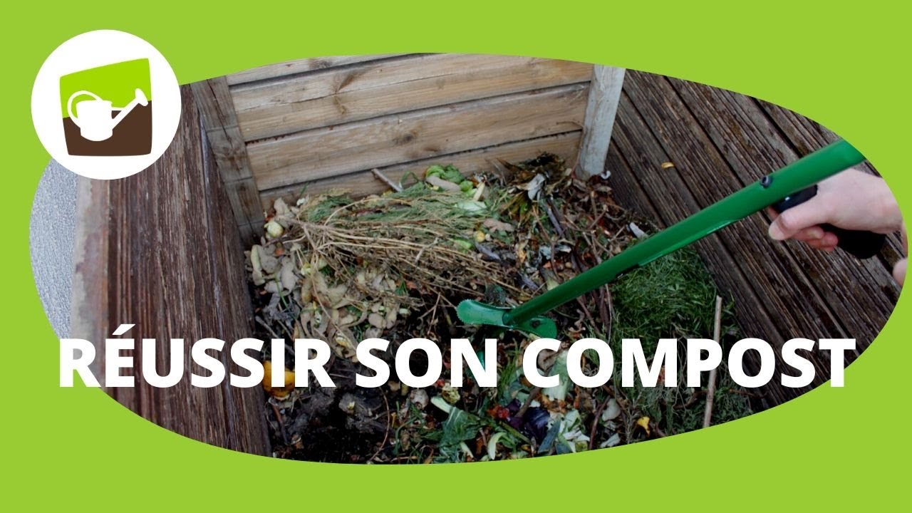 Manuel maître compost aérateur-compost tourneur et outil de  mélange-manivelle po