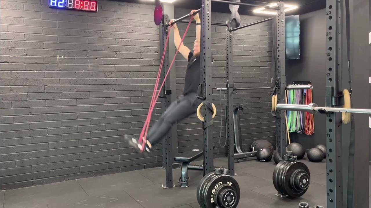 Banded Kipping Chest to Bar Pull Ups YouTube