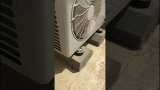 سلسلة سنابات مهندس تكييف شرح بعض الملاحظات في تركيب المكيف الأسبلت للوحدة الخارجية الجزء الاول Youtube