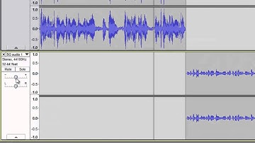 Audacity - Part 4 - aligning multiple tracks and volume adjustment