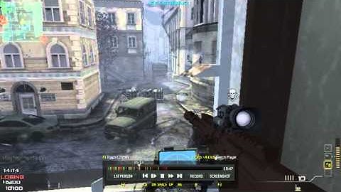 call of duty mw3 one shot double kill