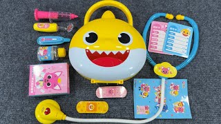 8 Minutes Satisfying with Unboxing Cute Pinkfong Baby Shark Cocomelon Doctor playset Collection ASMR