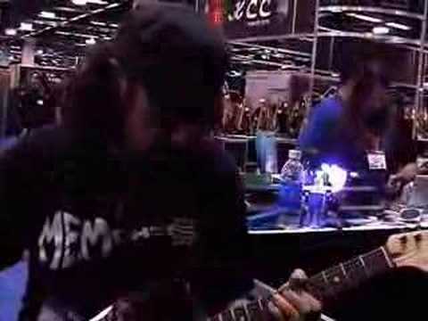 Bruce Kulick check out Kulik Amps at Namm 2008