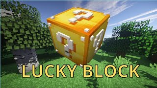 Minecraft,MAS é tudo Lucky Block