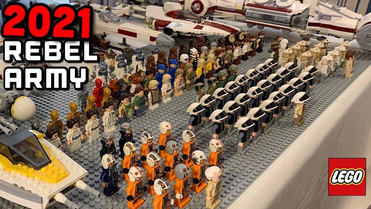 2021 LEGO Star Wars Rebel Alliance army 