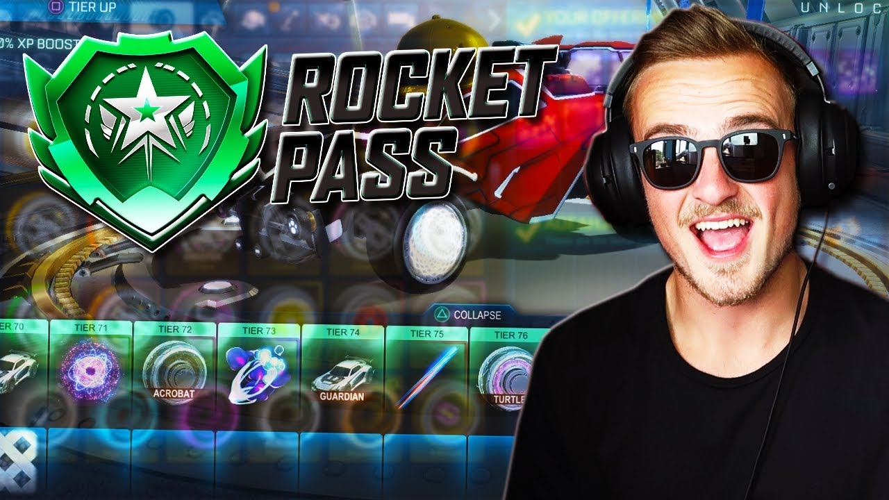 Spending 100 KEYS On Opening ROCKET PASS TIERS! [New Rocket League Update]