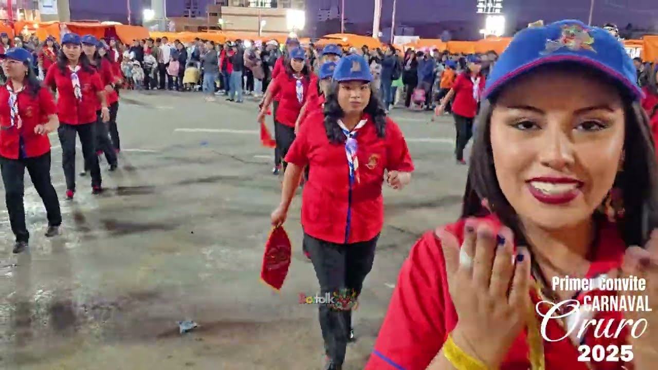 DIABLADA FERROVIARIA - PRIMER CONVITE CARNAVAL DE ORURO 2025 PARTE 16