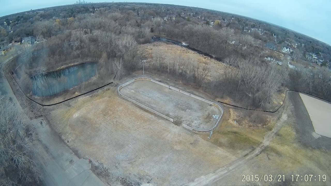 Drone footage of Rocket Launch