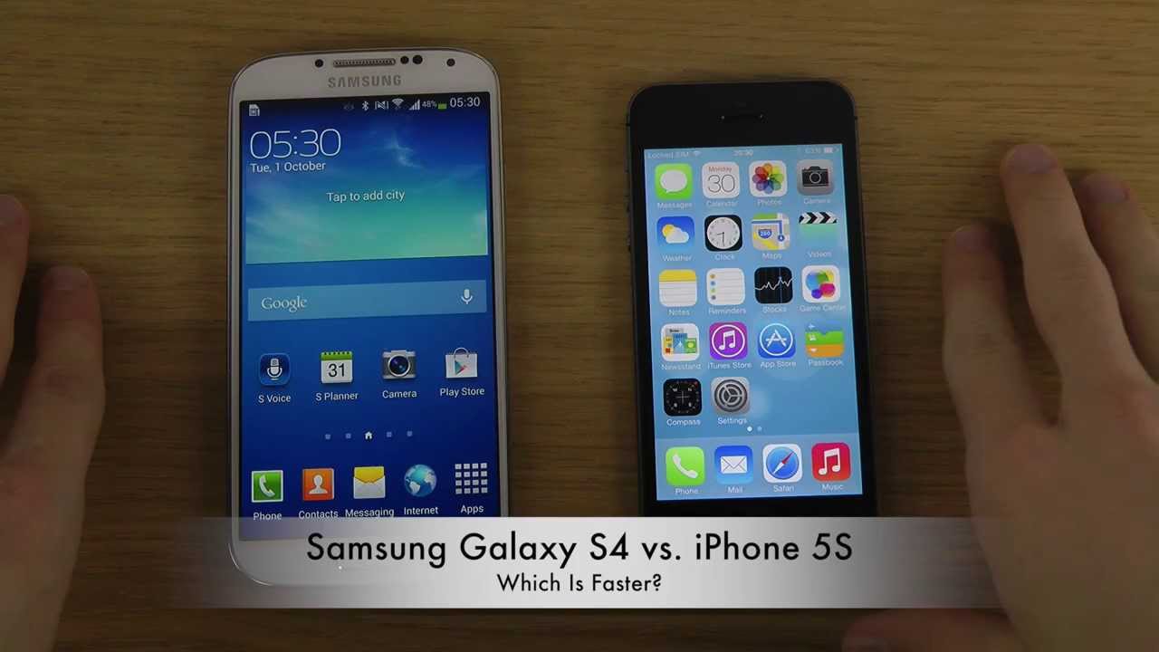 Samsung Galaxy S4 Oder Iphone 5s