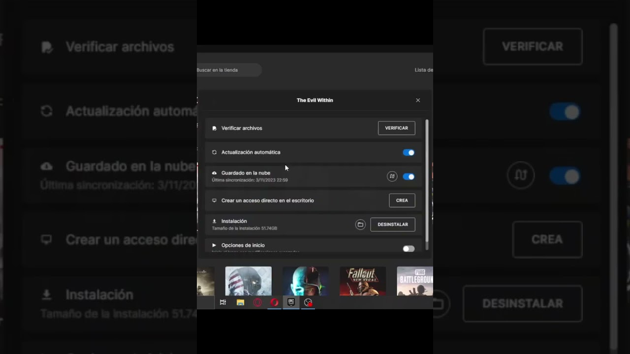 Consola comandos The Evil Within y opciones especiales EPIC