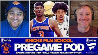 Knicks vs Spurs Preview w/ Matthew Tynan (Locked On Spurs) | NBA FINALS PREVIEW | Knicks Film School screenshot 5