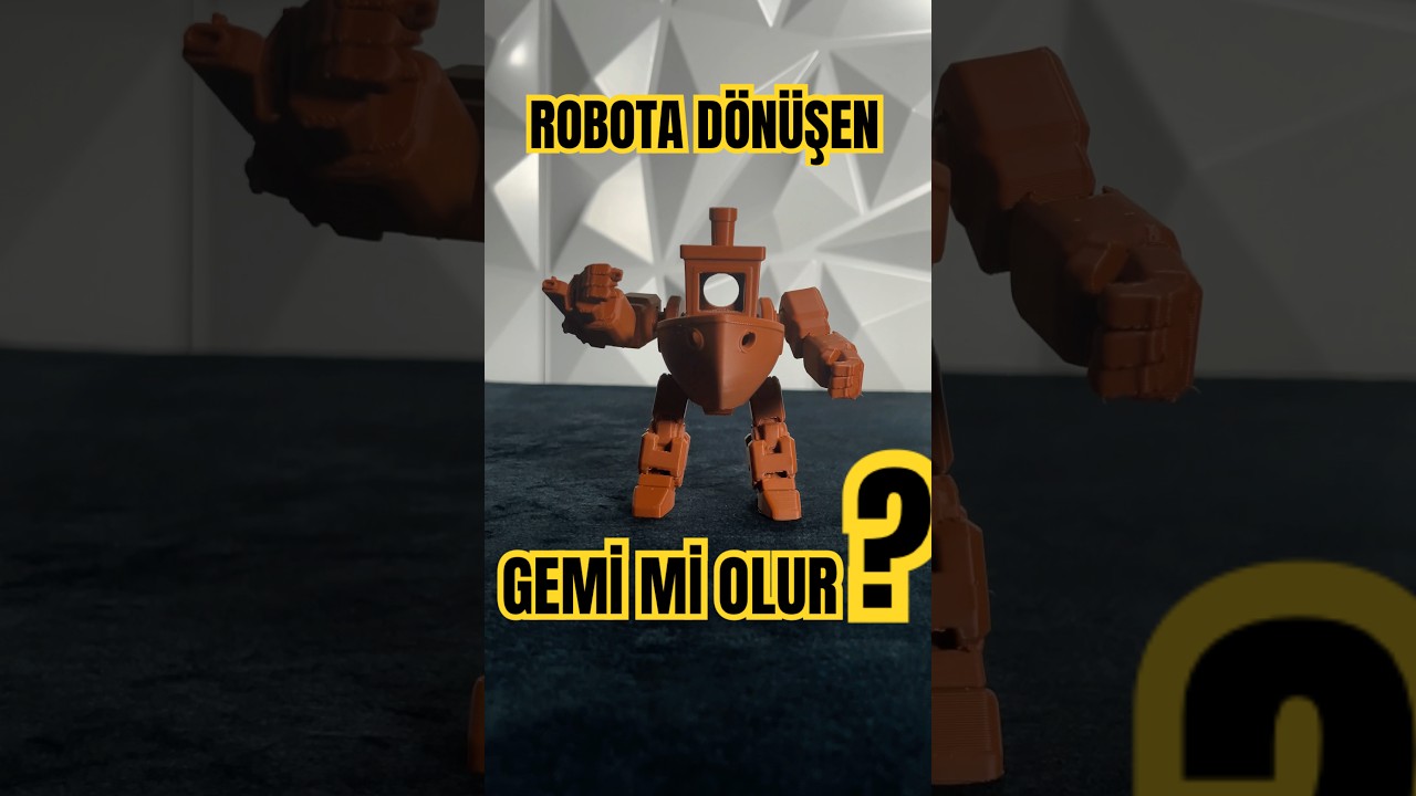 GEMİM ROBOTA DÖNÜŞTÜ!!