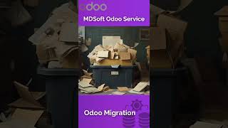 MDSoft Odoo Migration บริการย้ายข้อมูล อัปเกรด ปรับเวอร์ชั่น #mdsoft #odooservices #odoomigration