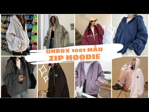 Video Tổng hợp Unbox Áo Khoác Zip Hoodie Shopee Rẻ Đẹp Cùng... - youtube